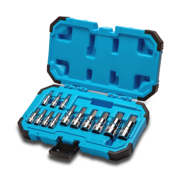 Advanced Series Metric Hex Bit Socket Set, 13 pcs